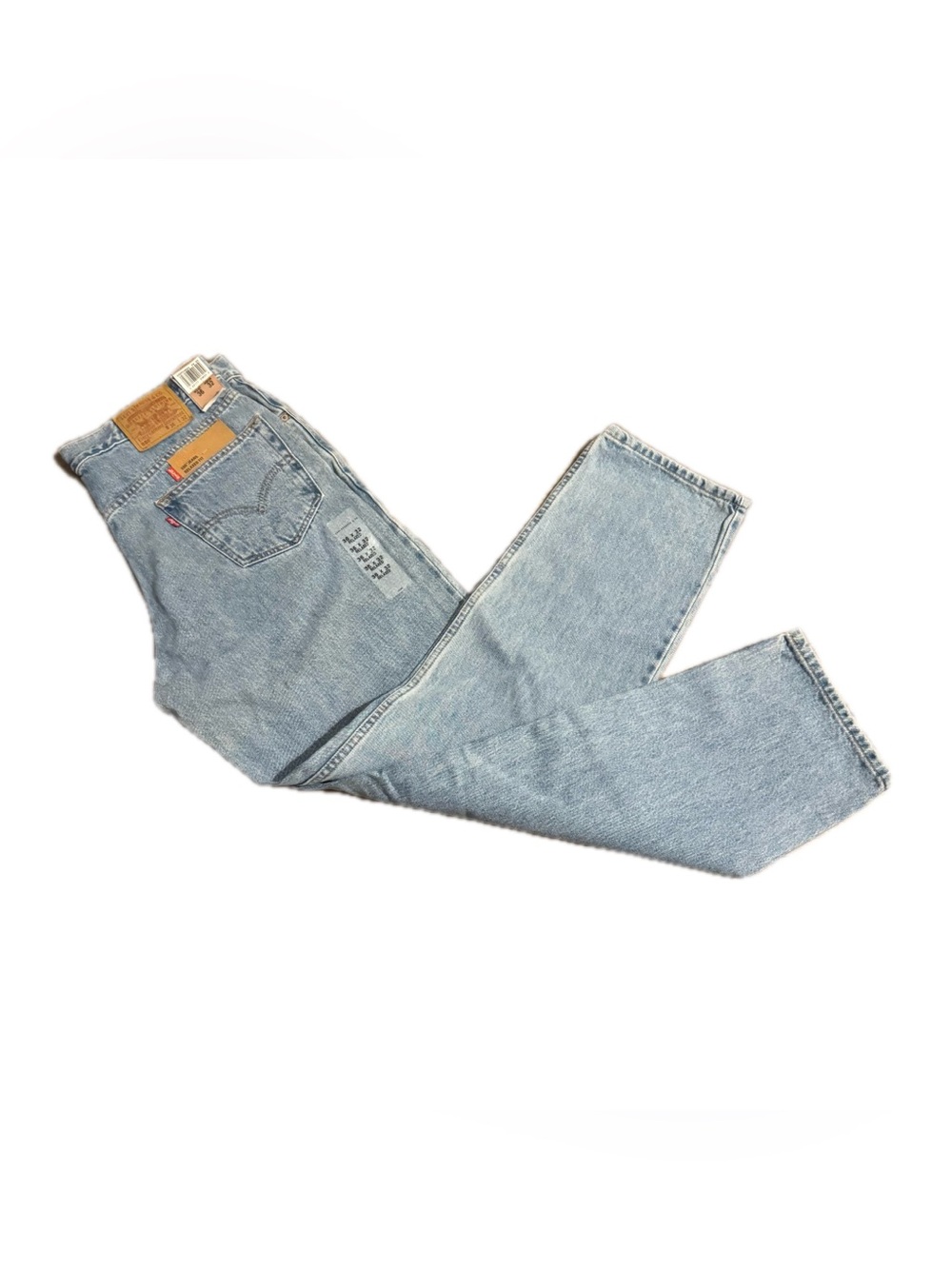 Deadstock Y2K Levi’s Red Tab 550 Relaxed Fit Blue Jeans 36x32 NWT Vintage 2000s
